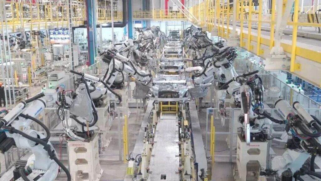 Welding Robots Production Line