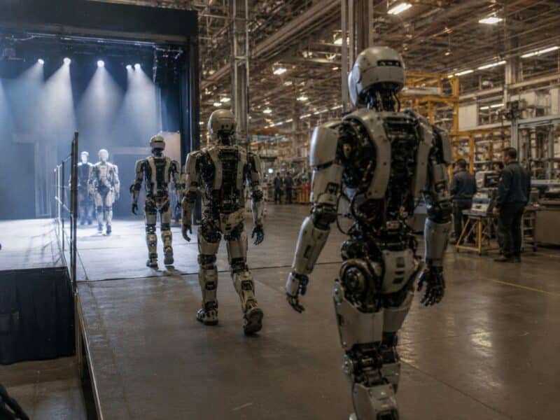 Humanoid robots moving from stage demonstrations to real industrial use